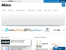 Tablet Screenshot of miro.co.za
